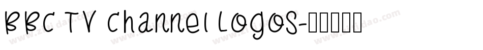 BBC TV Channel Logos字体转换